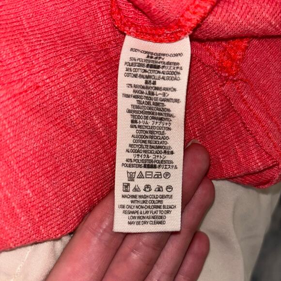 We The Free Free People Coral Button Neck Long Sleeve Top - Size Medium - Picture 12 of 13